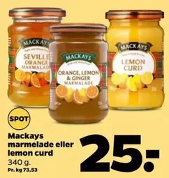 Orange - Marmelade Eller Lemon Curd