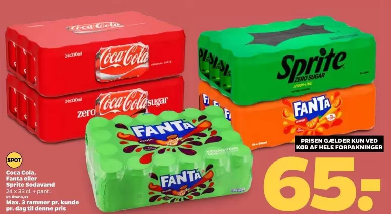 Coca Cola - Coca-Cola, Sprite, Fanta