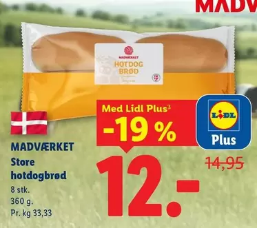 hotdog brød