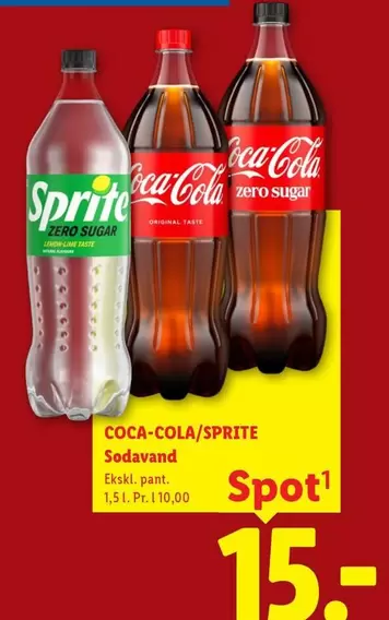 Coca Cola - COCA-COLA/SPRITE Sodavand