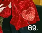 Heart-shaped bag