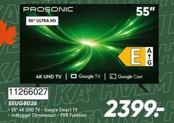 55" 4K UHD TV