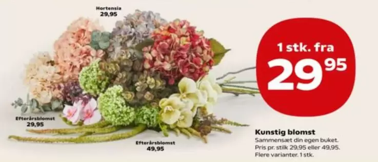 Hortensia - Kunstig blomst