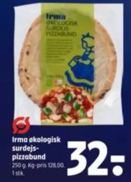 økologisk surdejspizzabund