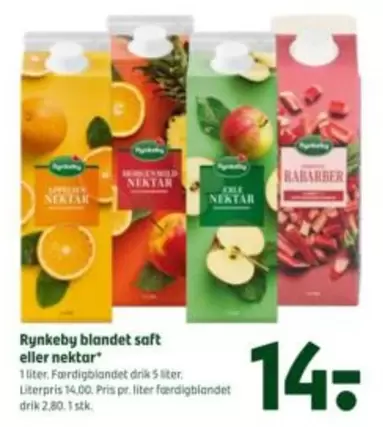 Blandet Saft Eller Nektar