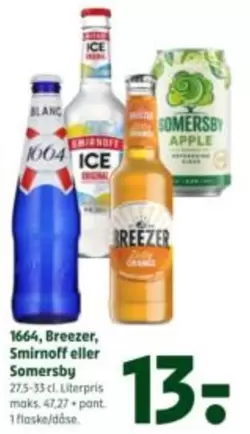 1664, Breezer eller Somersby