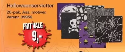 Halloweenservietter