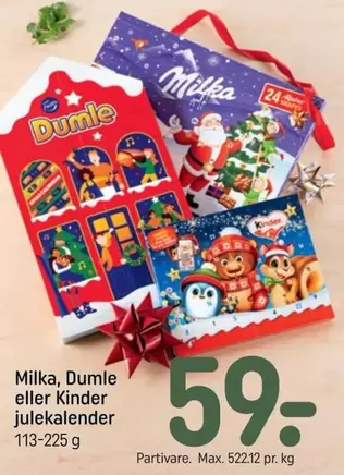 Kinder - Julekalender