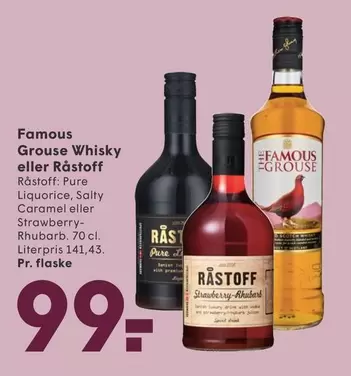 Famous Grouse Whisky eller Råstoff
