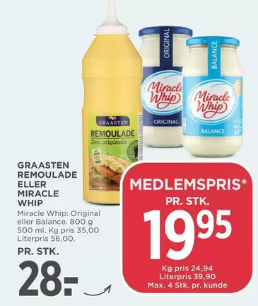 Den - Graasten Remoulade eller Miracle Whip