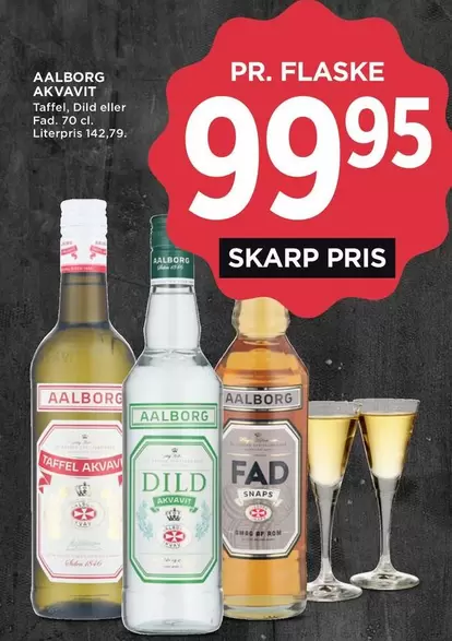 Aalborg Akvavit Taffel, Dild eller Fad