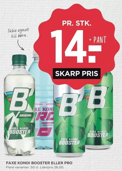Faxe - FAXE KONDI BOOSTER ELLER PRO