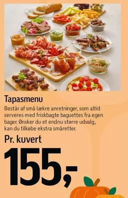 Tapasmenu