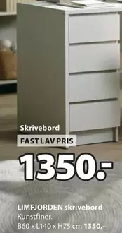 LIMFJORDEN skrivebord