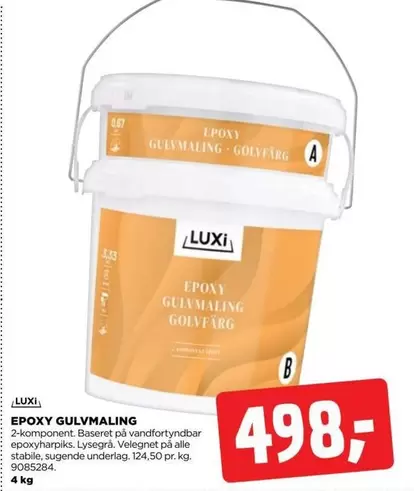 EPOXY GULVMALING