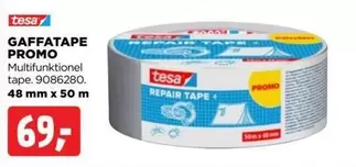 GAFFATAPE PROMO Multifunktionel tape. 9086280. 48 mm x 50 m