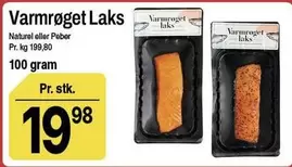 Varmrøget Laks