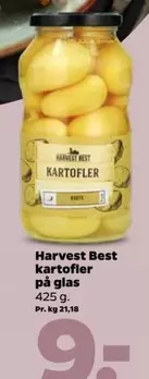 kartofler på glas