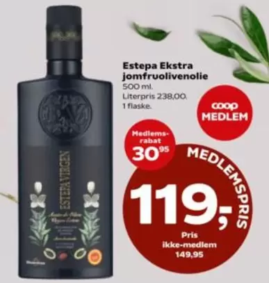 Estepa Ekstra jomfruolivenolie