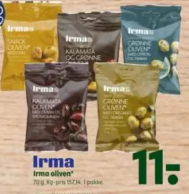 Irma oliven