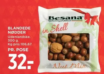 Shell - BLANDEDE NØDDER