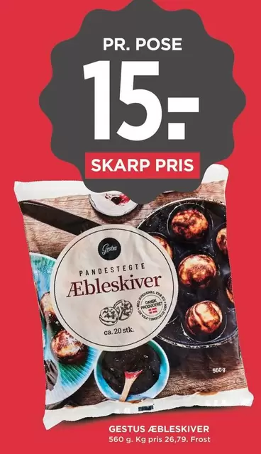 PANDESTERTE ÆBLESKIVER