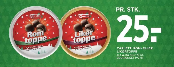 Rom eller Likørtoppe