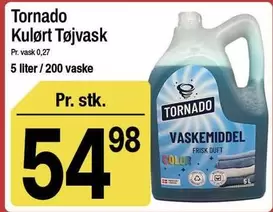 Kulørt Tøjvask