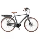 Mustang August Electric 28" elcykel med 7 gear - Dark grey
