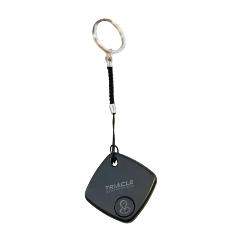 Triacle Bluetooth nøgle- og tingfinder Apple Find My, sort