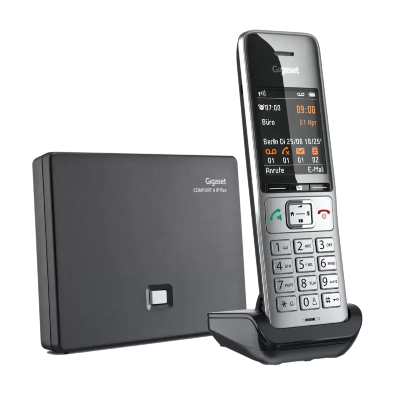 Gigaset COMFORT 500 Ip Flex Hjemmetelefon, grå