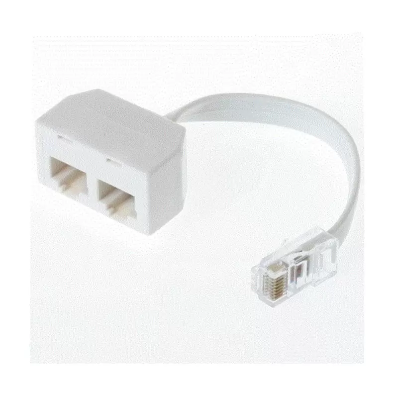 8P8C hane - 2X 8P8C hane Modular adapter