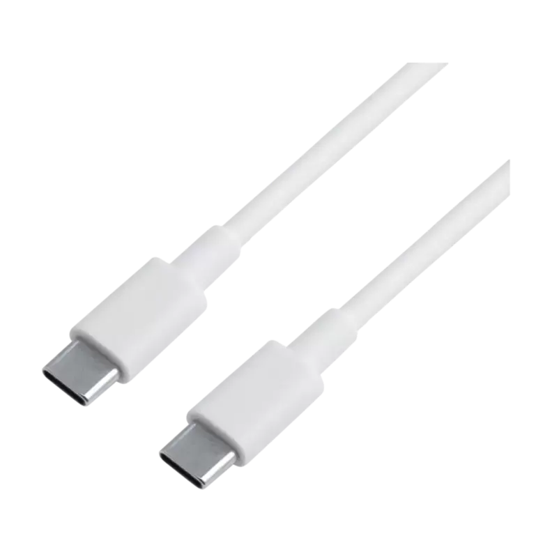 Eletra USB-C til USB-C kabel 1 M, hvid