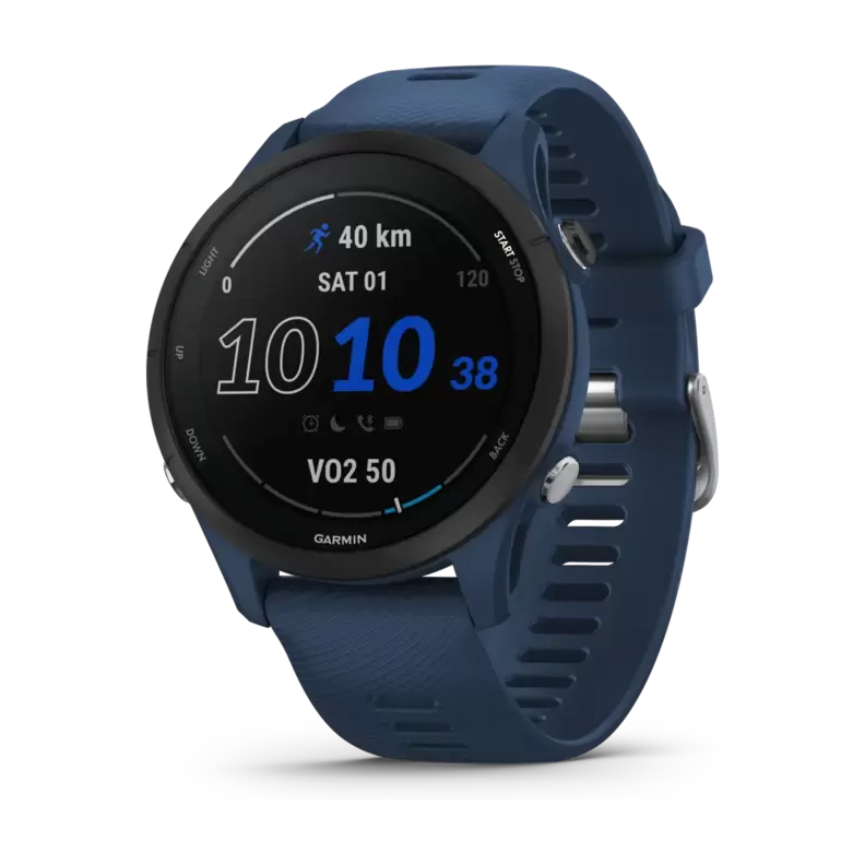 Garmin Forerunner 255 løbeur, blå