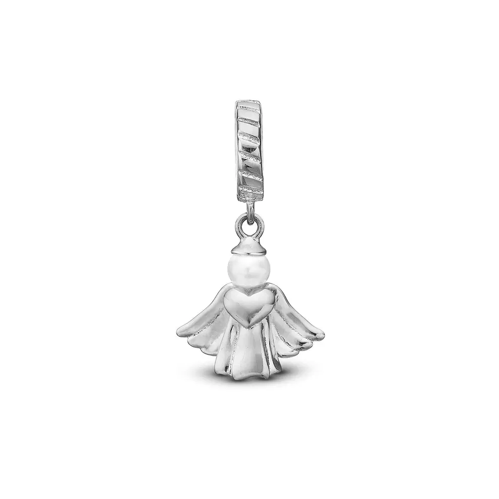 Christina Jewelry & Watches - Heavenly Angel charm, 4 mm - Sølv