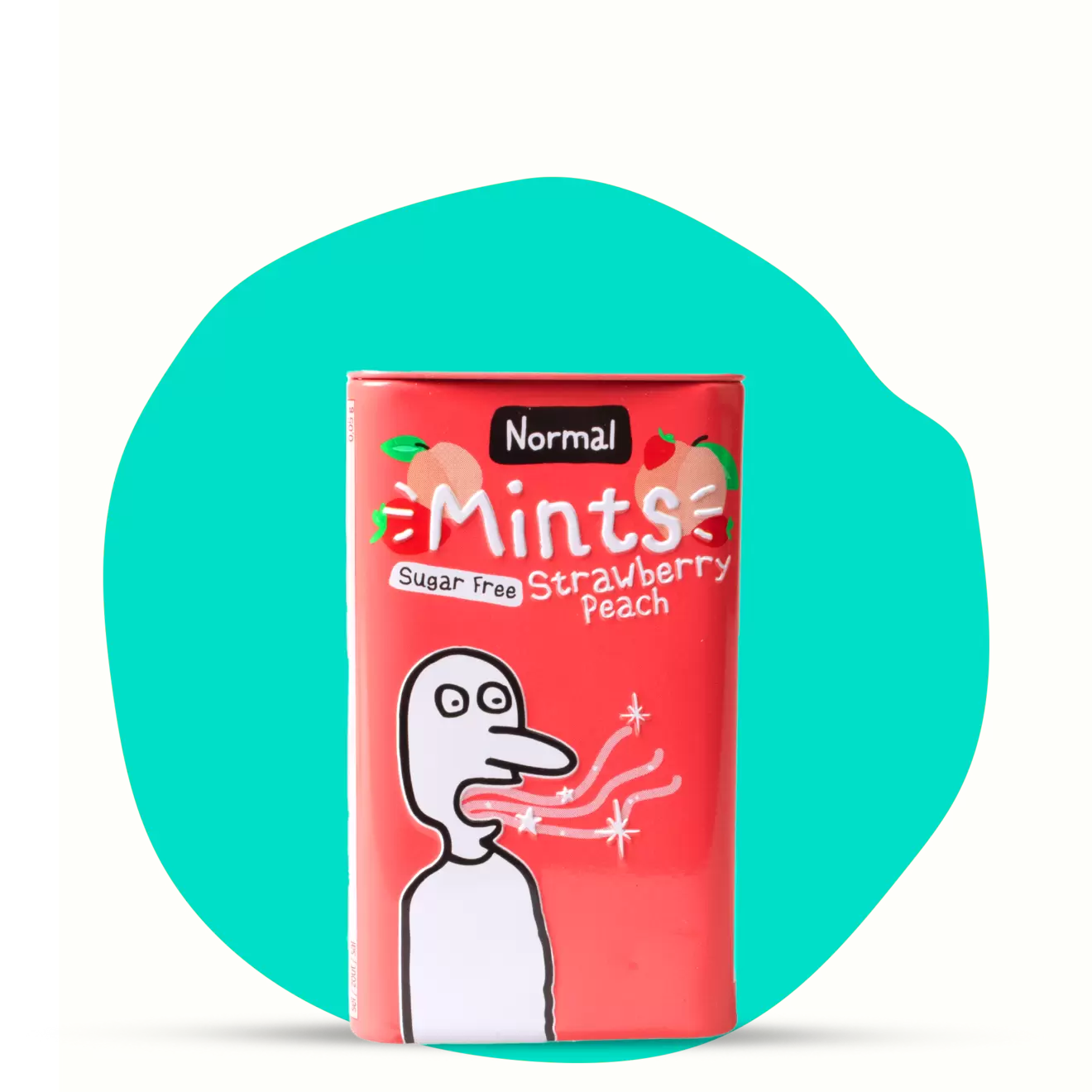 Normal Mints Jordbær/Fersken
