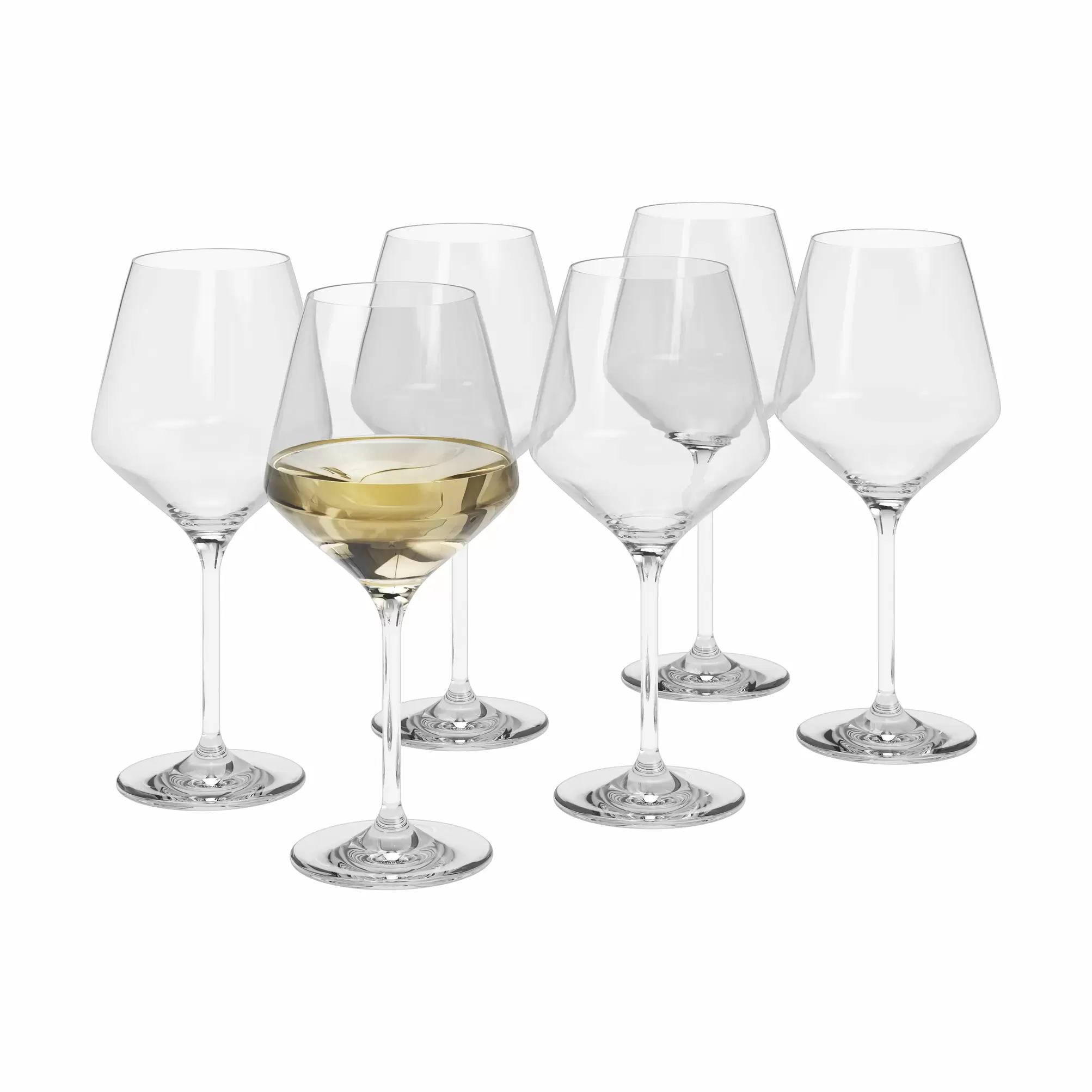 Legio Nova Hvidvinsglas - 6 stk.