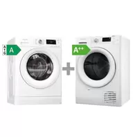Whirlpool FFB8489WVEE + FFTM1182EE