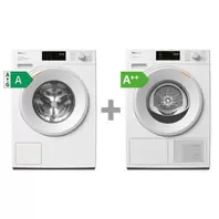 Miele WSB383WCS + TSD263WP