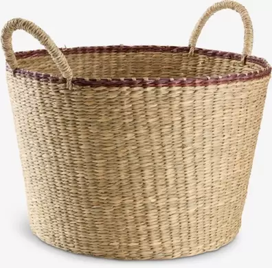 Kurv HERMAN Ø37xH25cm søgræs
