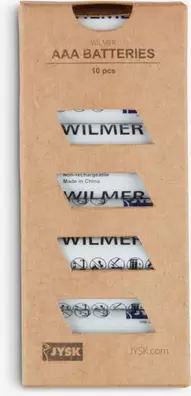 Batterier WILMER AAA 10 stk/pk