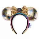 Loungefly Mickey Mouse and Friends Disneyland Resort 70th Anniversary Ears Headband for Adults