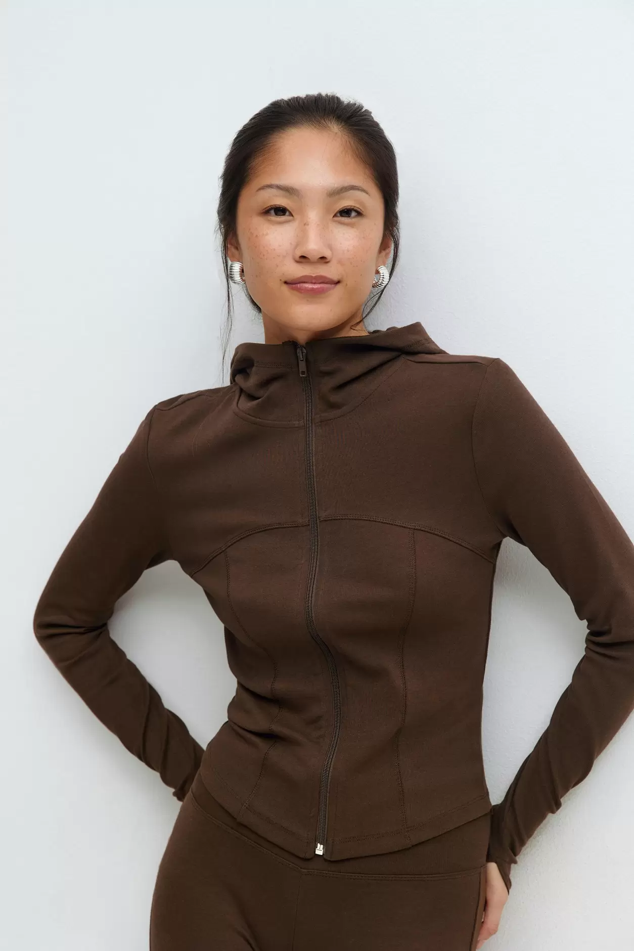 Zip hoodie jacket