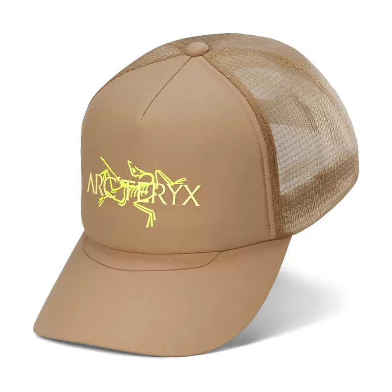 Arc'teryx Bird Word Trucker Curved Hat (Canvas Euphoria)