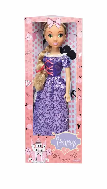 Rapunzel dukke 80 cm