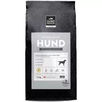 Sund Premium Hund Kylling 12 kg