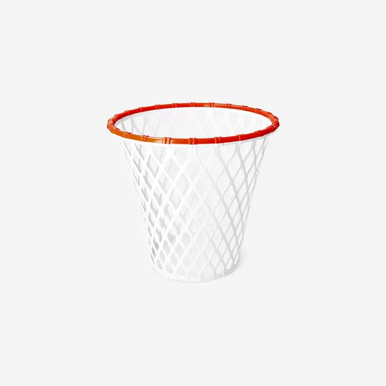 Papirkurv med basketballkurv