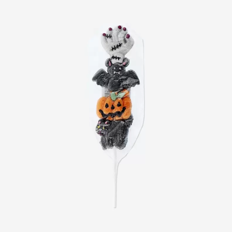 Halloween-skumfidus på pind