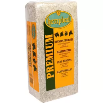 Hempbed hampstrøelse uden Eukalyptus, 1 palle