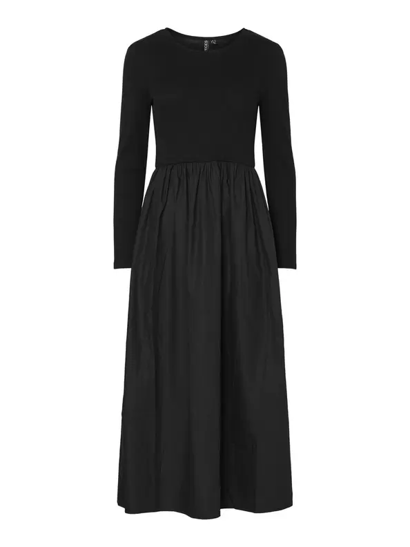 Product carousel image - PCDULLA LANGÆRMET KJOLE, Black | 1